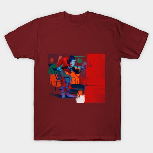 Abstract Cleaning T-Shirt by yehrbvch